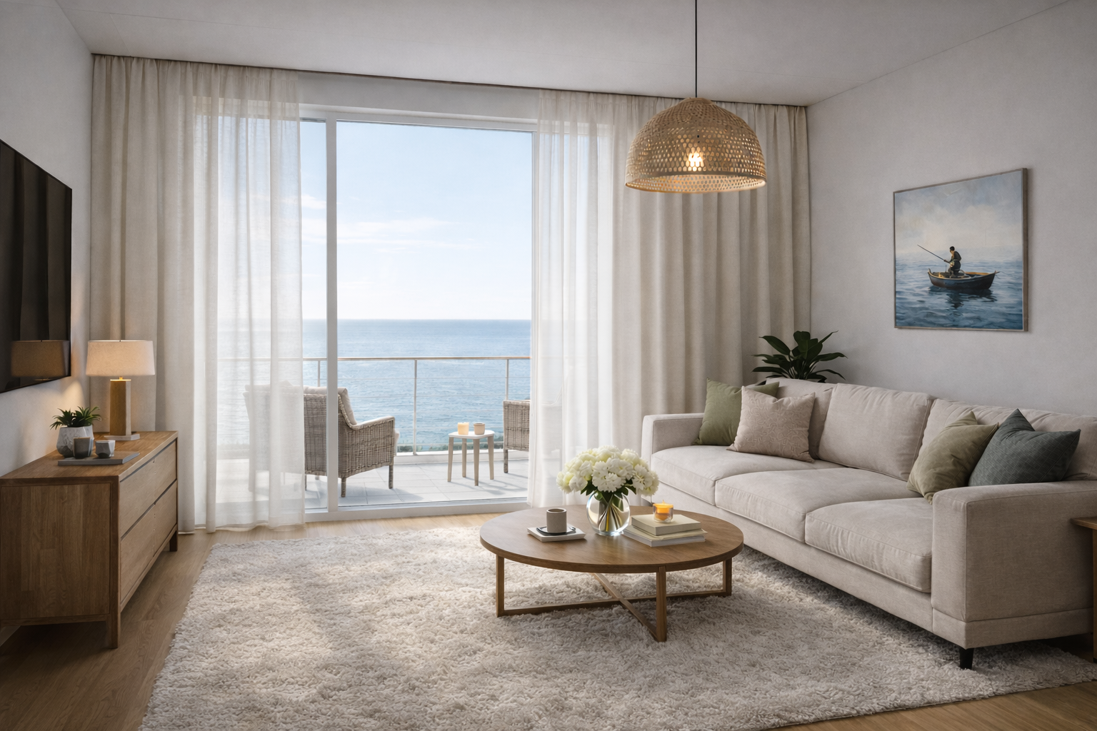 Inbetween curtain fabric